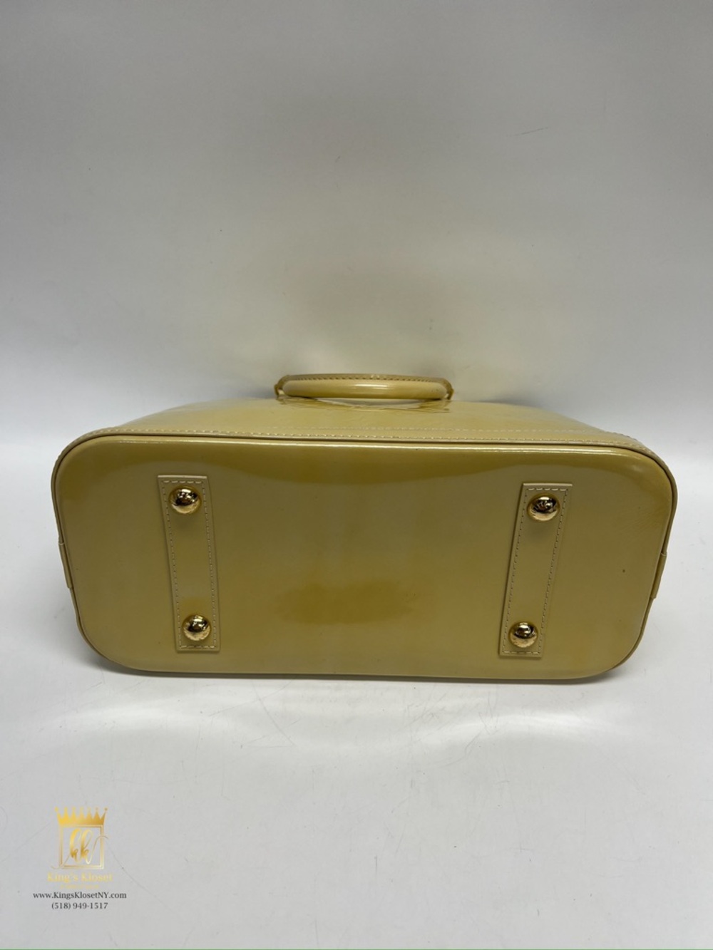Louis Vuitton Blanc corial Vernis Alma - Picture 8 of 14